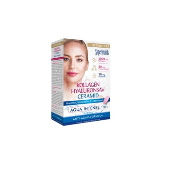 Interherb Kollagén Hyaluronsav Ceramid szépségformula 30x