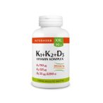 Interherb XXL K1+K2+D3 Vitamin komplex tabletta 90x