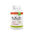 Interherb XXL K1+K2+D3 Vitamin komplex tabletta 90x