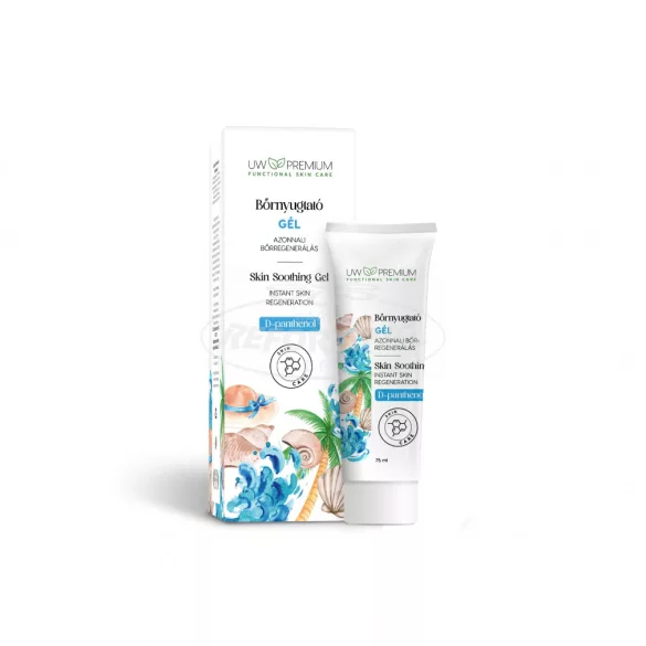 UW Premium bőrnyugtató gél panthenollal 75ml