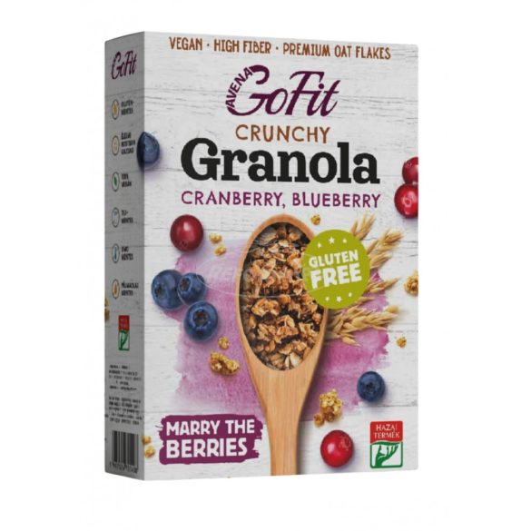 Avena GoFit Granola áfonyás gluténmentes 250g