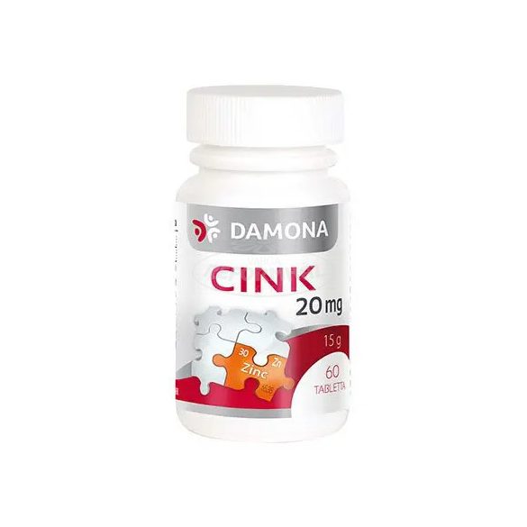 Damona Cink 20mg tabletta 60x