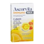 Ascorvita Immuno Max C-vitaminnal és cinkkel 30x