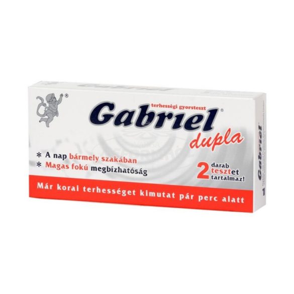 Terhességi gyorsteszt Gabriel Babycheck-1 dupla 2x