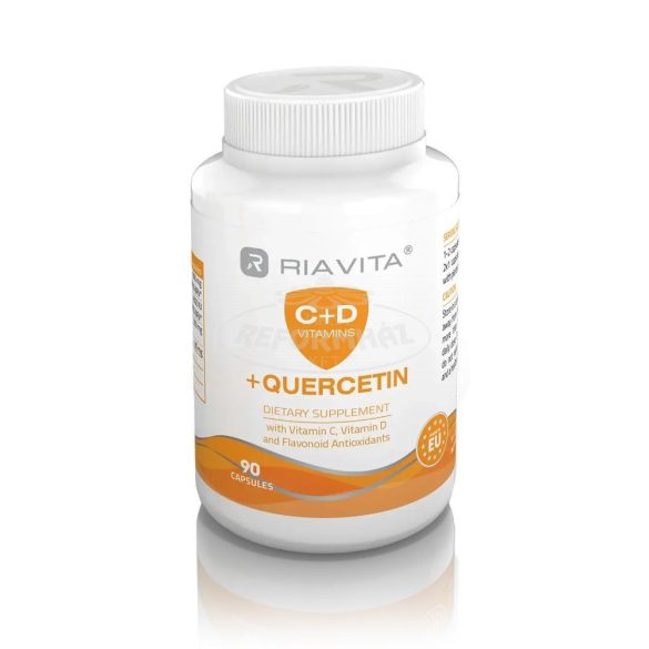 RiaVita C+D vitamin Quercetinnel kapszula 90x