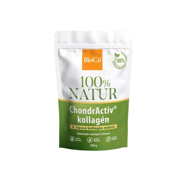 BioCo 100% Natur ChondrActiv kollagén tasakos por 100g