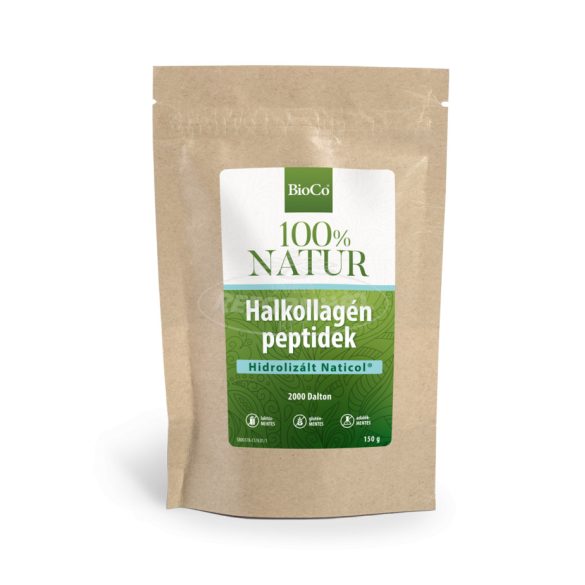 BioCo 100% Natur halkollagén peptid Naticol tasakos por 150g