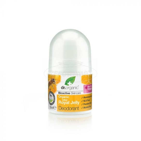 Dr.organic bio méhpempős golyós dezodor 50ml