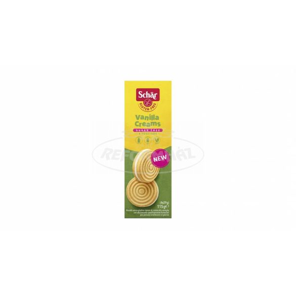Schar gluténmentes cukormentes vaníliás keksz 115g