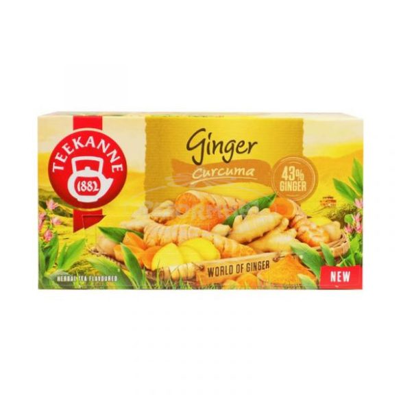 Teekanne Gyömbéres kurkumás filteres tea 20x