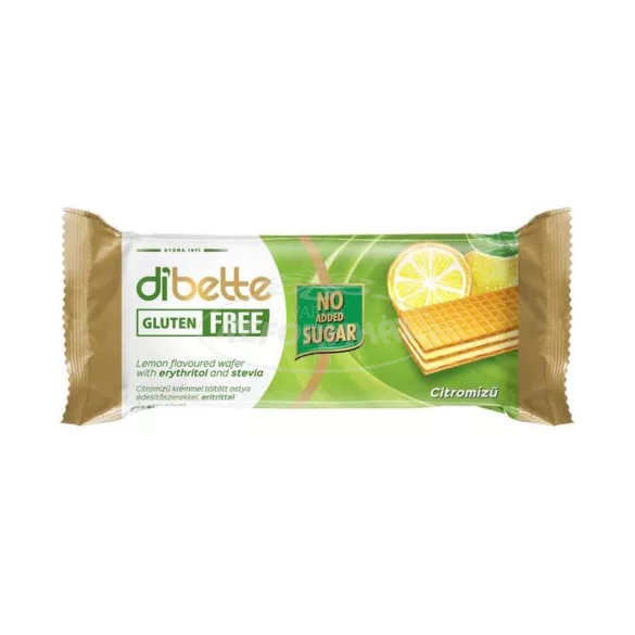 Dibette NAS citrom ízű krém töltött ostyaszelet HCN 180g