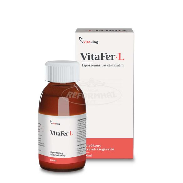 Vitaking Vitafer-L liposzómás vas készítmény 120ml