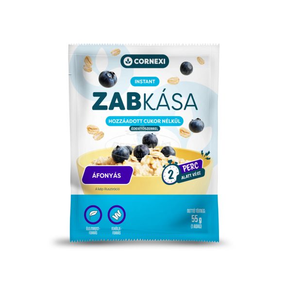 Cornexi zabkása áfonya+chia mag HCN 55g
