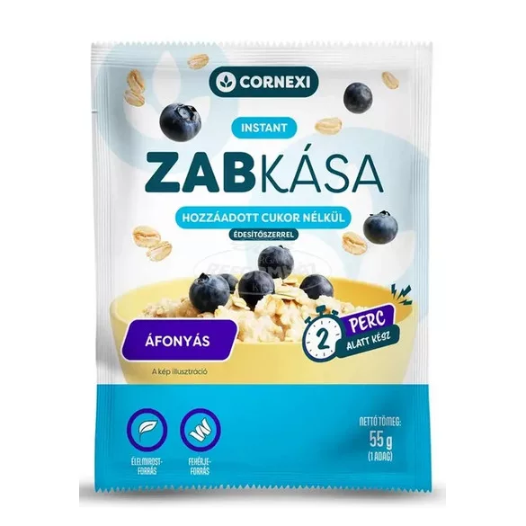 Cornexi zabkása áfonya+chia mag HCN 55g