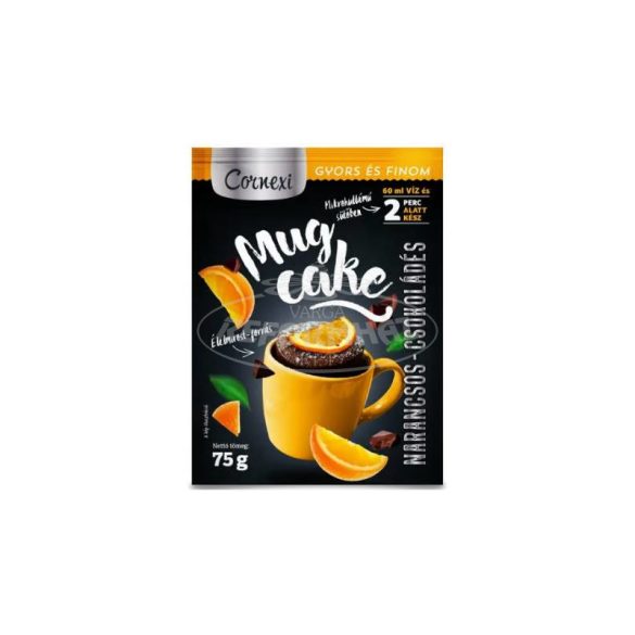 Cornexi mug cake narancs-csoki alappor bögrés 75g