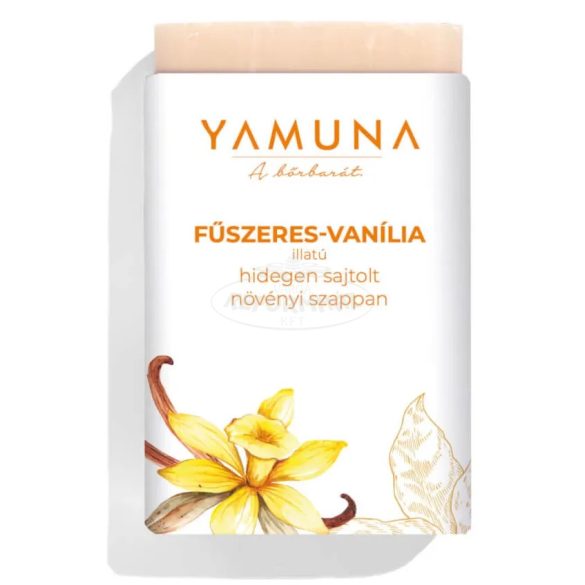 Yamuna natural szappan fűszeres vanília 110g