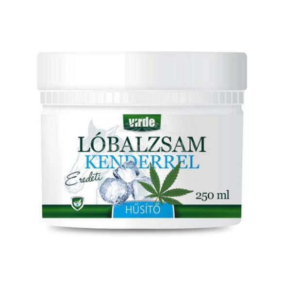 Virde lóbalzsam kenderrel hűsítő hatású krém 250ml