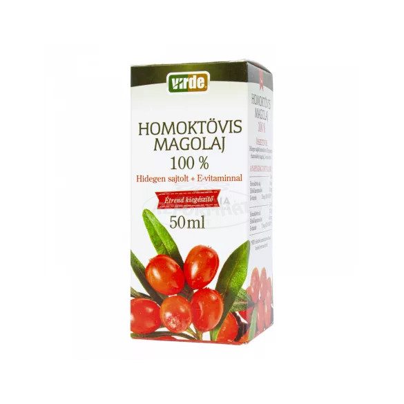 Virde homoktövis magolaj 100% 50ml