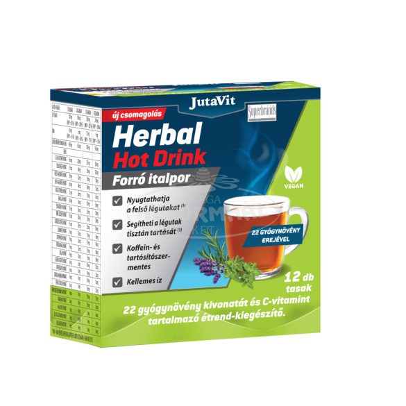 Jutavit Herbal Hot Drink felnőtt 12x