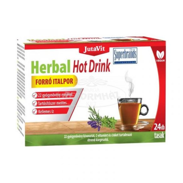 Jutavit Herbal Hot Drink felnőtt 24x