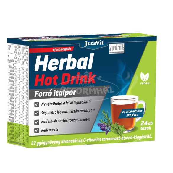 Jutavit Herbal Hot Drink felnőtt 24x
