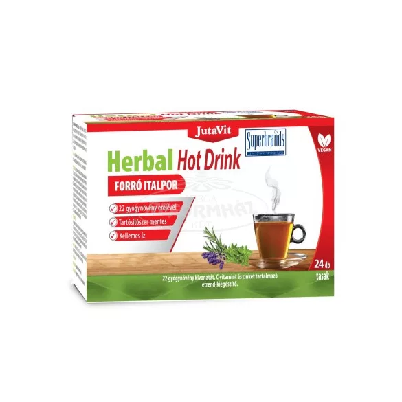 Jutavit Herbal Hot Drink felnőtt 24x