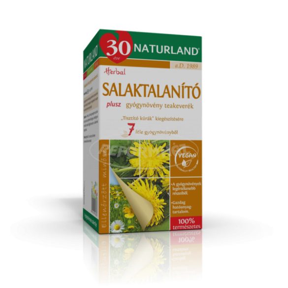 Naturland Salaktalanító plusz teakev. 20x1,75g 35g