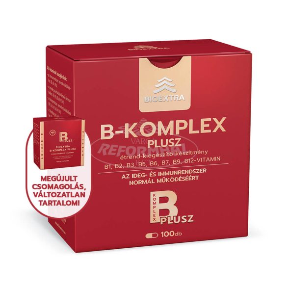 Bioextra B-komplex plusz kapszula 100x