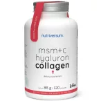 Nutriversum MSM+C hyaluron collagen kapszula 120x