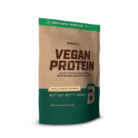 Biotech Usa vegan protein vaniliás sütemény 500g