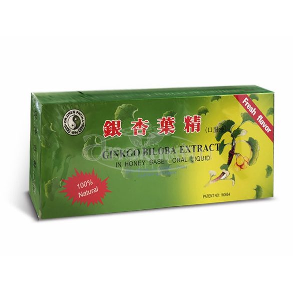 Dr.Chen Ginkgo Biloba ampulla mézzel Fresh flavour 10x