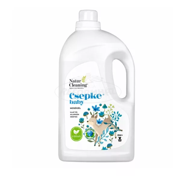 Csepke Baby allergénmentes mosógél 0m+ 4l