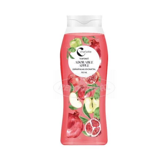 Charlotte tusfürdő AdorableApple gránátalma kiv. 750ml