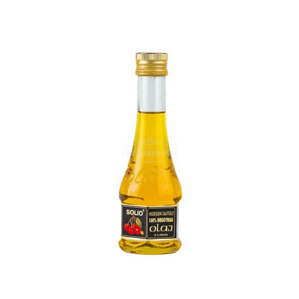 Solio hidegen sajtolt meggymag olaj 100ml
