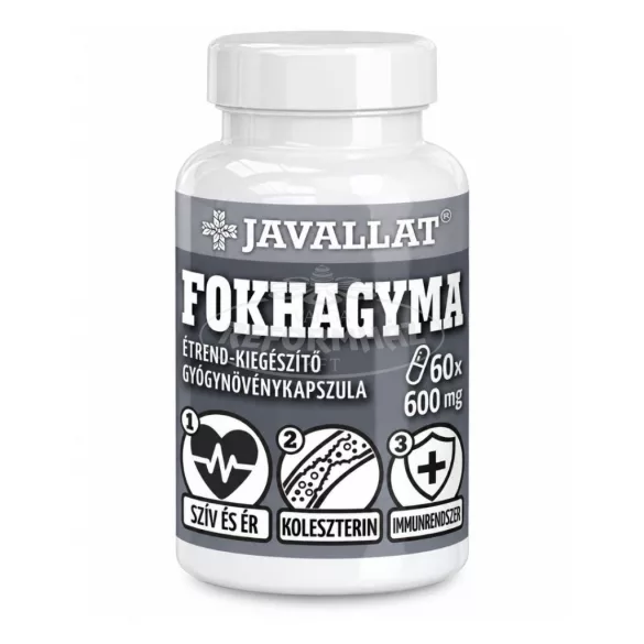 Javallat fokhagyma kapszula 60x