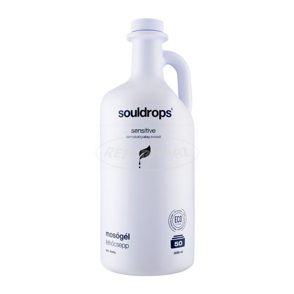 Souldrops mosógél szenzitív 50 mosás 3200ml