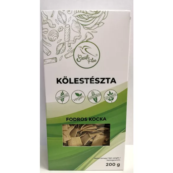 Szafi Free Kölestészta fodros kocka 200g