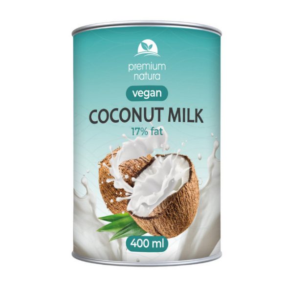 Premium Natura kókusztej 18% konzerv 400ml