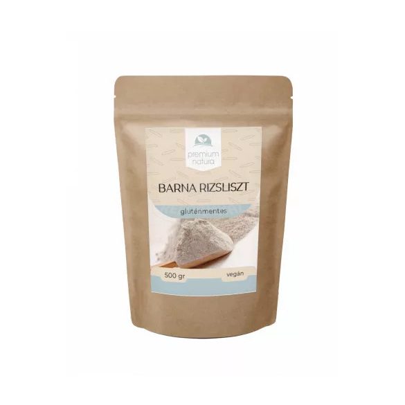 Premium Natura barna rizsliszt 500g