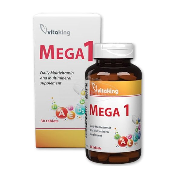 Vitaking Mega 1 multivitamin 30x