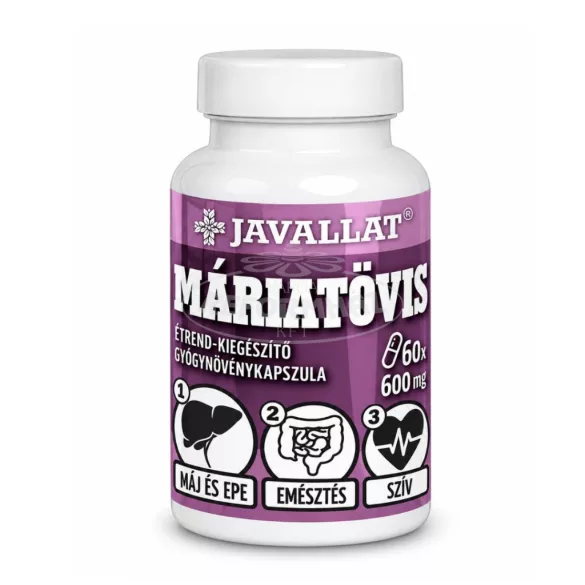 Javallat máriatövis kapszula 60x