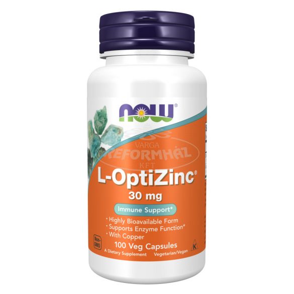 Now L-Optizinc 30mg 100x