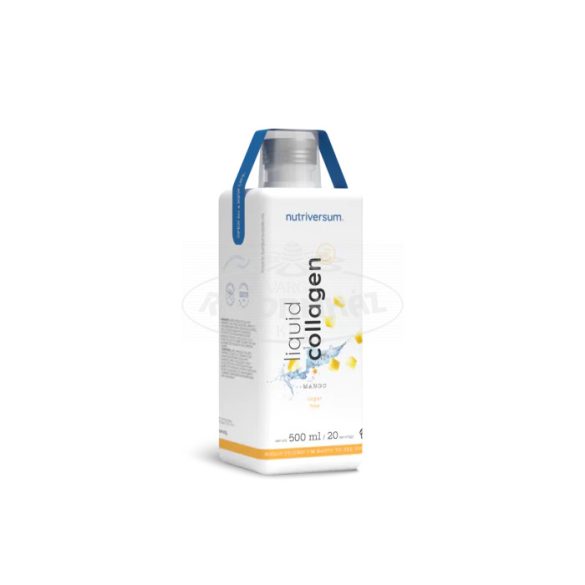 Nutriversum-Flow-Liquid Collagen Sugar Free mangó 500ml