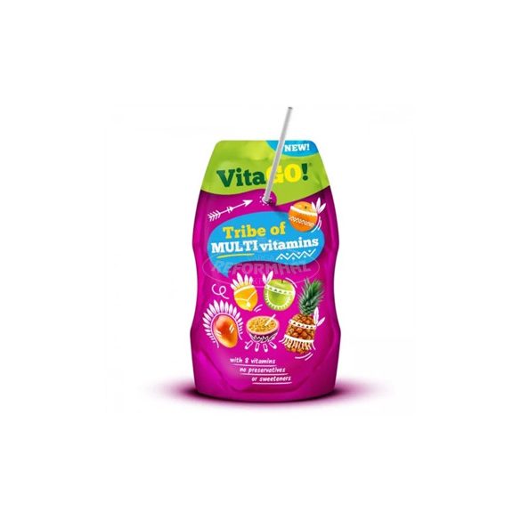 Vitago multivita vegyes gyümölcsital vitaminokkal 200ml