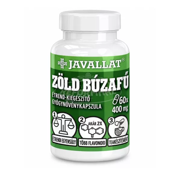 Javallat zöld búzafű kapszula 60x
