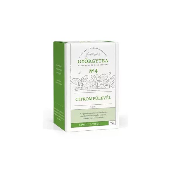 Györgytea citromfűlevél Melissae folium 50g