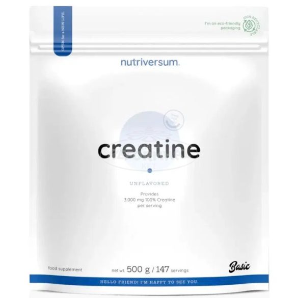 Nutriversum basic creatine unflavoured 500g