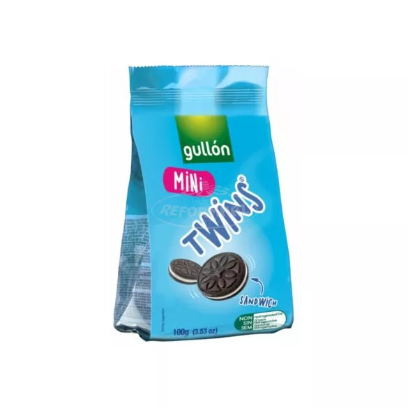 Gullon mini twins tejkrémes 100g