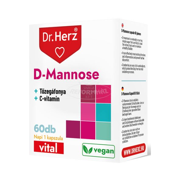 Dr Herz D-mannose kapszula 60x