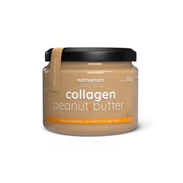 Nutriversum food collagén peanut butter 300g